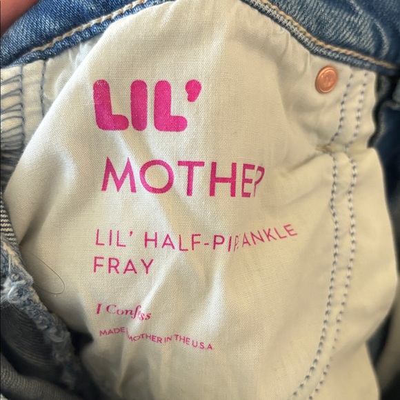 Mother Petite Half Pipe Denim - Picture 4 of 6